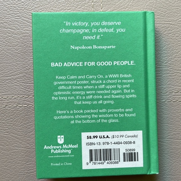 Book: Keep Calm and Drink Up - Picture 2 of 8